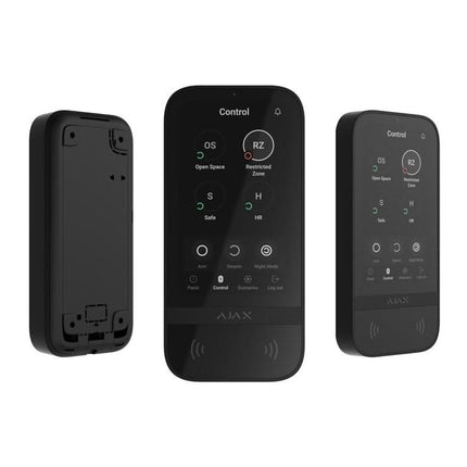 Ajax Systems KeyPad TouchScreen Zwart