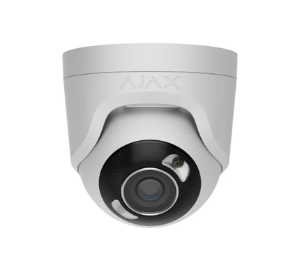 Ajax Systems TurretCam HL Wit 5Mp Hybride Verlichting IP Camera