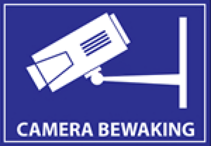expert en système d'alarme expert en système d'alarme Caméra de surveillance Autocollant