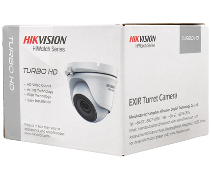 alarmsysteemexpert alarmsysteemexpert HWT-T150-M, 5MP, Mini Turretcamera, 2.8mm, IR, 4 in 1 video output coax