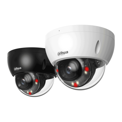 alarm systemexpert alarm systemexpert IPC-HDBW2449E-S-IL Schwarz, 4MP 2.8mm Dome, Smart Dual Light, WizSense