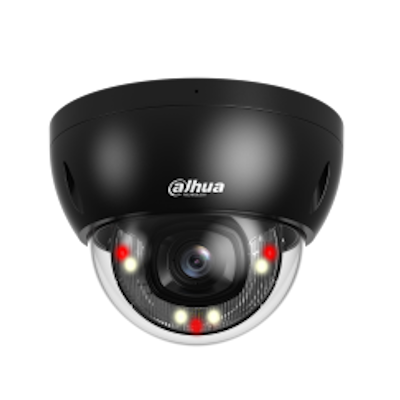 alarm systemexpert alarm systemexpert IPC-HDBW2449E-S-IL Schwarz, 4MP 2.8mm Dome, Smart Dual Light, WizSense
