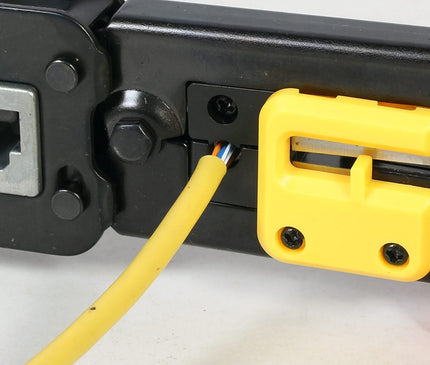 expert en systèmes d'alarme expert en systèmes d'alarme T-WC-05 Pince à sertir modulaire universelle, RJ45 / RJ12 / RJ11 pour connecteurs enfichables