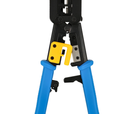 expert en systèmes d'alarme expert en systèmes d'alarme T-WC-05 Pince à sertir modulaire universelle, RJ45 / RJ12 / RJ11 pour connecteurs enfichables
