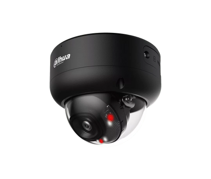 alarmsysteemexpert Dahua HDBW3449E-AS-IL, 4MP 2.8mm Dome AI WizSense Smart Dual Light Zwart