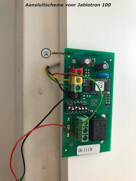 alarmsysteemexpert Professionele flitser, laag model. Wit flitslicht