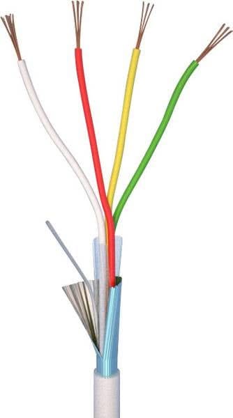Alarm SystemExpert.nl Alarm cable 4-core 4 x 0.22mm reel 100 mtr