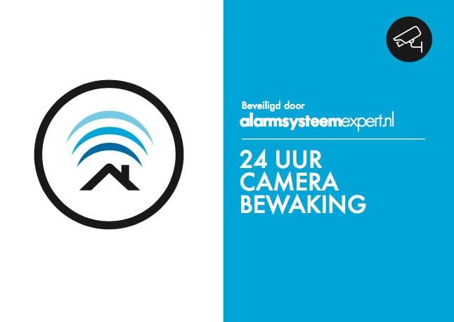 AlarmsysteemExpert.nl AlarmsysteemExpert.nl Camerabewaking beveiliging sticker