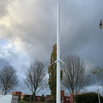 AlarmsysteemExpert.nl AlarmsysteemExpert.nl Cameramast verplaatsbaar aluminium 3 meter Ø 90mm met tegelframe