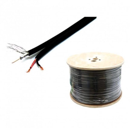 AlarmsysteemExpert.nl AlarmsysteemExpert.nl Coax RG59 combikabel met DC voedingskabel, 100 meter