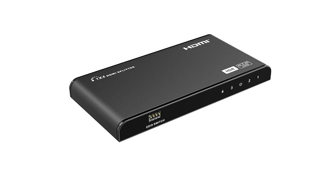 Alarm SystemExpert.de Alarm SystemExpert.de HDMI 4-Port Splitter, 4K 60Hz UHD