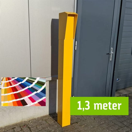 Alarm SystemExpert.nl Alarm SystemExpert.nl Intercom column 130cm, 15x15cm Double layer powder coated