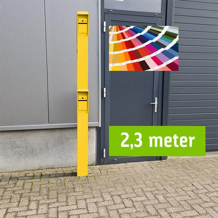 Alarm SystemExpert.nl Alarm SystemExpert.nl Intercom column 230cm, 15x15cm Double layer powder coated