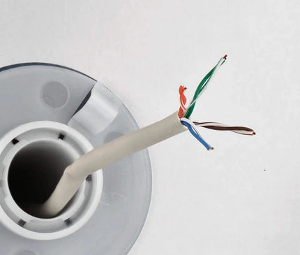 Alarm SystemExpert.nl Alarm SystemExpert.nl Network cable CAT5e UTP, 305 mtr, Solid cores CCA, Indoor cable