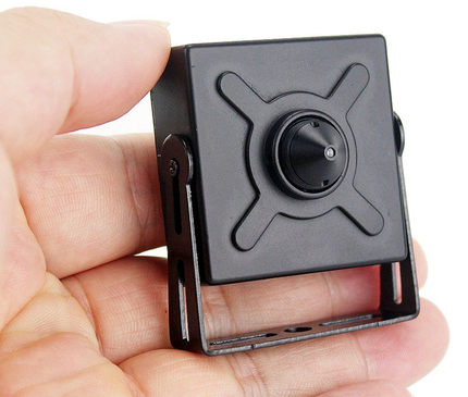 Alarm SystemExpert.de Pinhole IP Kamera 4Mp, 75-Grad-Blickwinkel 3,7mm Objektiv, PoE, Mikrofon