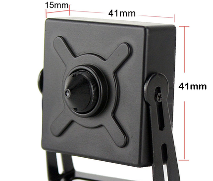 Alarm SystemExpert.de Pinhole IP Kamera 4Mp, 75-Grad-Blickwinkel 3,7mm Objektiv, PoE, Mikrofon