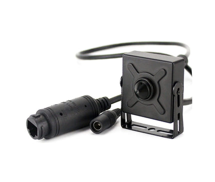 Alarm SystemExpert.de Pinhole IP Kamera 4Mp, 75-Grad-Blickwinkel 3,7mm Objektiv, PoE, Mikrofon