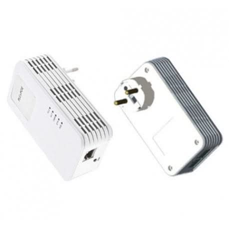 Alarm SystemExpert.nl Alarm SystemExpert.nl Powerline Adapter Set 1200Mbps with PoE function + Homeplug (3-phase)