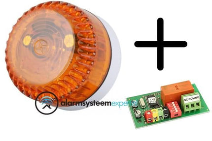 AlarmsysteemExpert.nl AlarmsysteemExpert.nl Professionele flitser, laag model + JB-111N