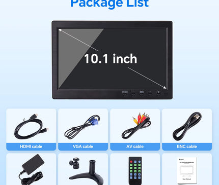 Alarm SystemExpert.nl Alarm SystemExpert.nl TFT 10" Full HD monitor incl. stand
