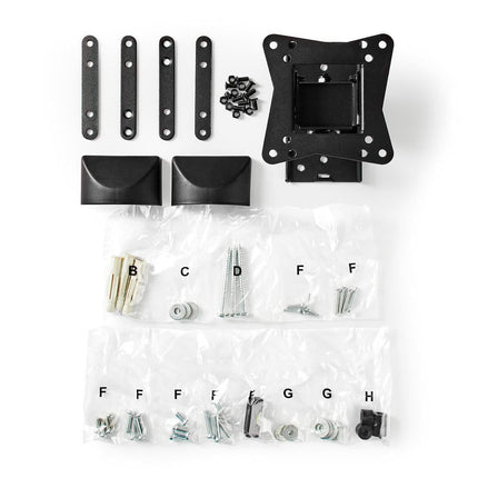 Alarm SystemExpert.nl Alarm SystemExpert.nl TV Wall Bracket, tiltable for 10-32", max. 30Kg. 1 hinge point