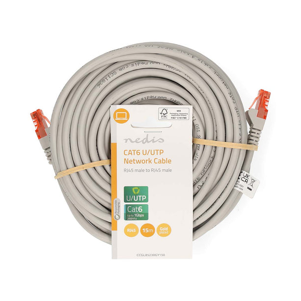 Alarme SystemExpert.co.uk Câble réseau UTP CAT6 15,0 m