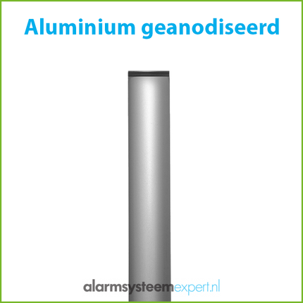 AlarmsystemExpert.co.uk Feststehender Kameramast 4 Meter verjüngt mit Inspektionsluke