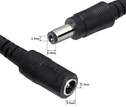 AlarmsysteemExpert.nl AlarmsysteemExpert.nl 12-volt Power Extension Cable, 5 meters