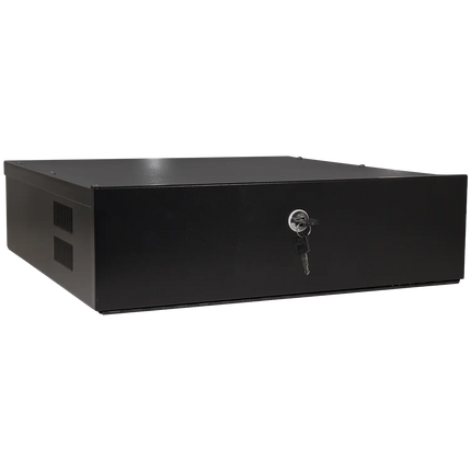 Alarm SystemExpert.fr Alarm SystemExpert.fr VK-LOCKBOX-S, Coffre-fort enregistreur avec serrure, 460 x 415 x 145 mm