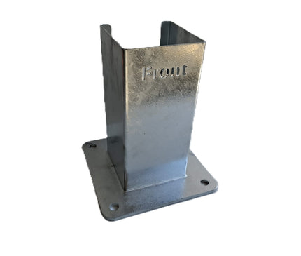 AlarmsysteemExpert.nl AlarmsysteemExpert.nl Vlakke Montagevoet voor Intercomzuil 15x15cm