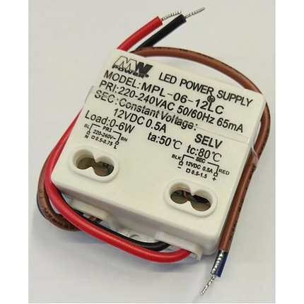 AlarmsysteemExpert.nl AlarmsysteemExpert.nl Voeding 12v 6w 0,5 Ampère - IP20