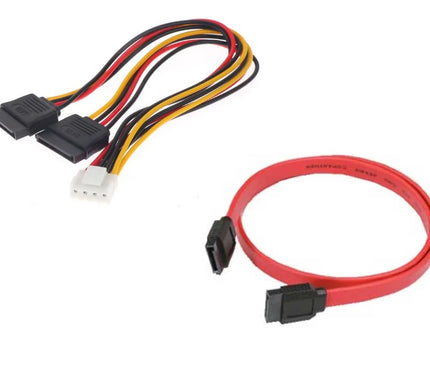 AlarmsysteemExpert.nl AlarmsysteemExpert.nl Power Supply and SATA Cable Set Compatible with Hikvision 7608NXI-K2 Recorders