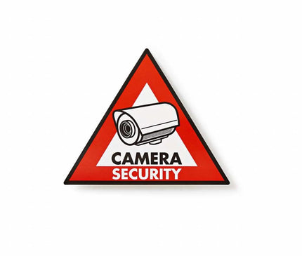 AlarmsystemExpert.de AlarmsystemExpert.de Warnaufkleber Piktogramm Kamera Sicherheit 5er Set