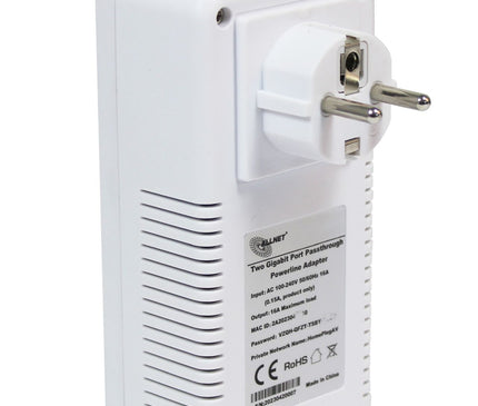 AlarmsysteemExpert.nl Kit d'adaptateurs CPL ALLNET 1 200 Mbit, pont RJ45 SmartLink avec fonction « pass-through »
