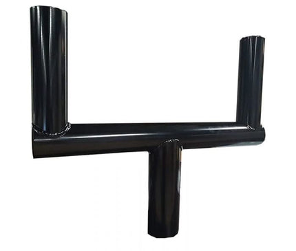 Alarm SystemExpert.nl Alarm SystemExpert.nl Camera mast T-piece 90mm color black RAL9005