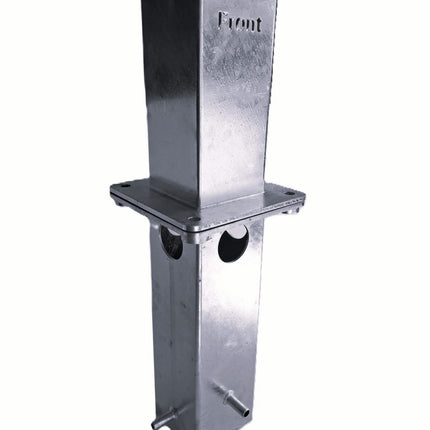 AlarmsysteemExpert.nl Fundatie Onderstel + Montagevoet voor Intercomzuil 15x15cm