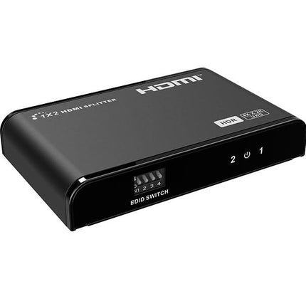 AlarmsysteemExpert.nl HDMI 2-poorts Splitter,  4K 60Hz UHD