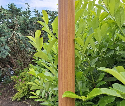 Alarm SystemExpert.nl Alarm SystemExpert.nl Light wood structure camera mast with tilt anchor 3 meters