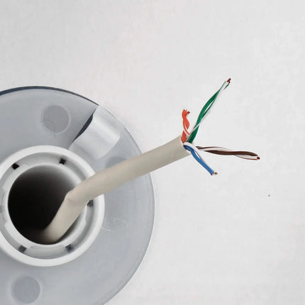 AlarmsysteemExpert.nl Netwerkkabel CAT5e UTP, 305 mtr, Solid aders CCA, Indoor kabel