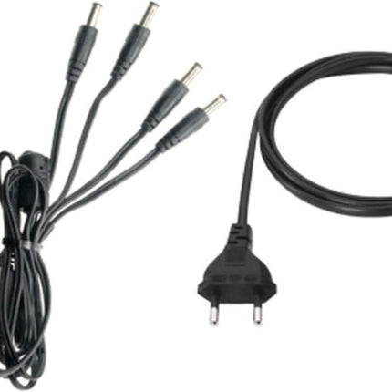 AlarmsysteemExpert.nl Power adapter AC/DC met 4 outputs  DC 12V 5A