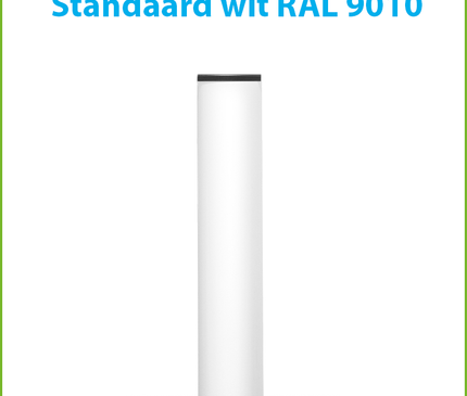 Alarm SystemExpert.co.uk Mât de caméra rond avec ancrage inclinable 3 mètres Ø 90mm