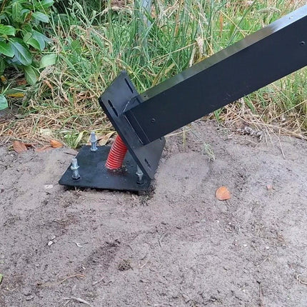 AlarmsysteemExpert.nl Vierkante cameramast met kantelanker 3 meter Zwart