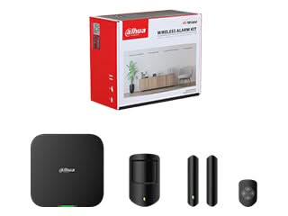 Dahua Dahua ART-ARC3800H-03-W2(868) Schwarz, Wireless Alarm Kit Hub 2 mit WiFi/LAN