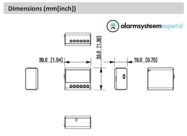 Dahua Dahua DHI-ARM7011-W2(868) Drahtloses Relais 7-24VDC