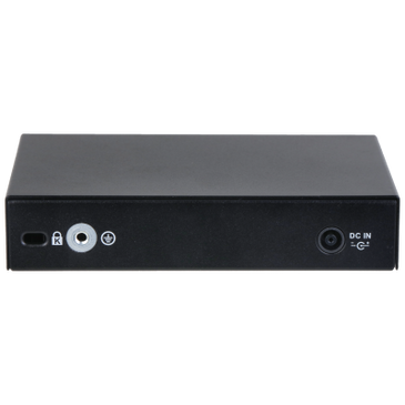 Dahua Dahua DH-CS4006-4ET-60, 4xPoE 100Mb poorten, Smart Switch, 2x Uplink Gigabit