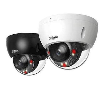 Dahua Dahua DH-IPC-HDBW2849E-S-IL Zwart, 2.8mm 8MP/4K Dome WizSense, SD slot, PoE, Smart Dual Light