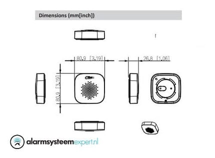 Dahua Dahua DHI-ARA12-W2(868) Wireless Indoor Siren