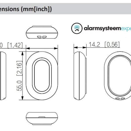 Dahua Dahua DHI-ARD821-W2(868) Wireless Panic Button
