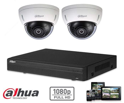 Dahua Dahua Full HD-CVI kit 2x dome 2 megapixel camera security set