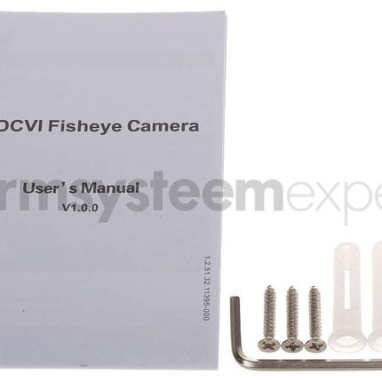 Dahua Dahua HAC-EW2501 5MP,  HDCVI, WDR Fisheye Camera, microfoon